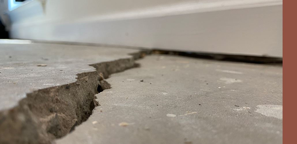 Floor Cracks and Uneven Floors in Delaware & Maryland